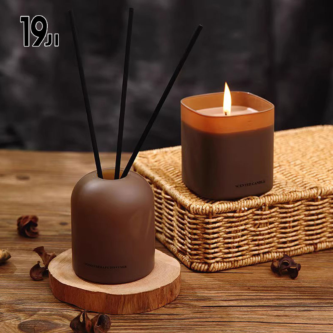 香薰精油香氛礼盒套装香薰蜡烛香熏摆件室内香薰